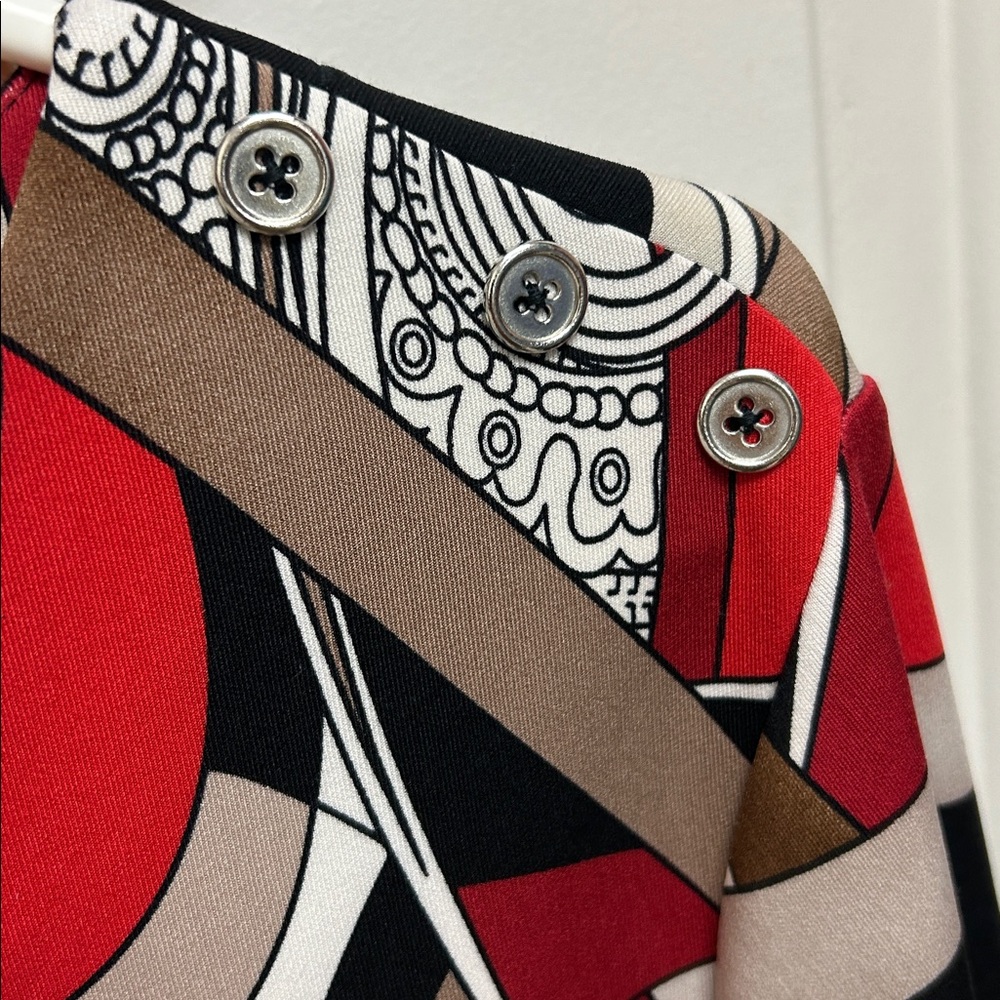 Chico's Geometric Pattern Top - image 5